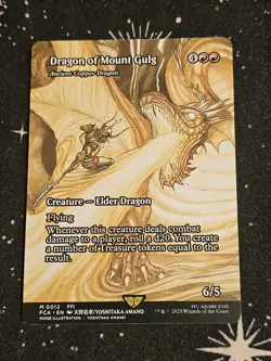 Dragon of Mount Gulg - Ancient Copper Dragon 0012, Final Fantasy, FIC MTG TCG - Image 1