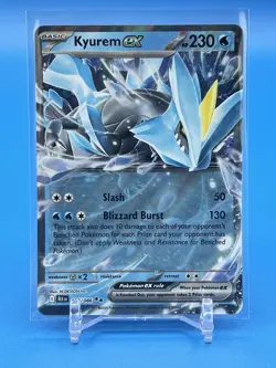 Pokemon TCG SV: Black Bolt Kyurem ex (BLK) 028/086 Double Rare Holo NM/M - Image 1