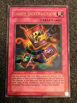 Yugioh! HP Chain Destruction - PSV-006 - Ultra Rare - Unlimited Edition Heavily - Image 1