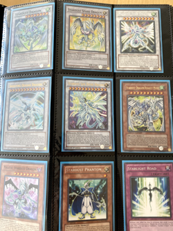 Yu-Gi-Oh Binder Collection Lot - Stardust Dragon, Egyptian Gods, Red-Eyes - NM - Image 1