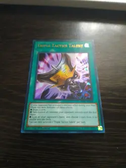 Yugioh Triple Tactics Talent RA01-EN063 Ultra Rare 1st Edition Near Mint - Image 1