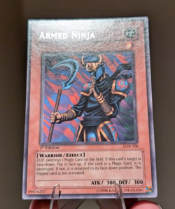 Yu-Gi-Oh! - Armed Ninja - LOB-106 - 1st Edition - LP-VLP - Image 2