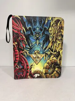 Large Yu-Gi-Oh TCG 3-ring binder card album, 9 pockets, 40 pages - Image 1