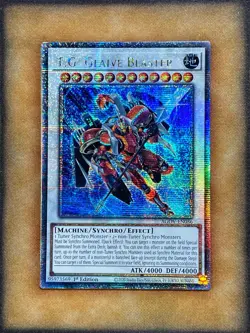 Yugioh T.G. Glaive Blaster AGOV-EN036 Quarter Century Rare 1st Ed NM - Image 1