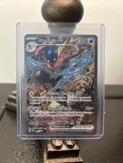 Pokemon TCG Greninja EX 132 Scarlet & Violet Promo Holo Card NM/M Condition ⭐ - Image 1