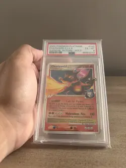 Pokemon TCG 2009 Charizard G LV.X Holo Card 143/147 Supreme Victors Rare PSA 6 - Image 1