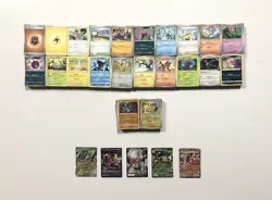 Pokemon TCG Card Lot 1000 Bulk Non-Holo + 100 Holo/Reverse Holo + 5 Ultra Rare - Image 1