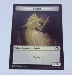 Magic The Gathering Snake/Spirit 011 Token - Midnight Hubt MTG Trading Card Tc7 - Image 2