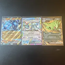 Pokemon English 3 Card Bundle Freshly Packed Prismatic Evolutions Ex - Image 1