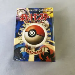 Pokemon Pocket Monsters Japanese Card Game Base Set Starter Deck New Sealed 1996 - Image 1