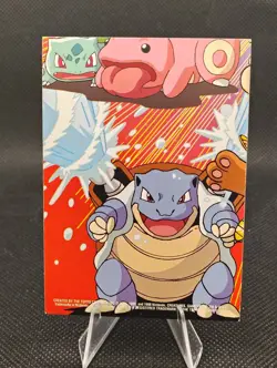 Pokemon TCG Topps S2 - Nidoking #34 2 of 10 LP TV Animation Sticker Puzzle Card - Image 2