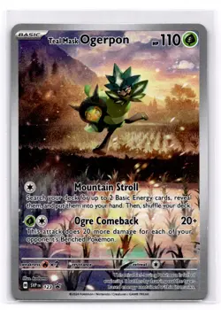 Teal Mask Ogerpon SV: Scarlet & Violet Promo Cards - Pokemon NM 123 - Image 1