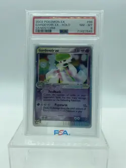 Pokemon Gardevoir EX TCG Sandstorm Holo Card 96/100 PSA 8 - Image 1