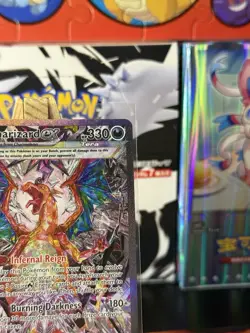 Charizard Ex 223/197 Secret Rare Full Art Card - Pokemon TCG Obsidian Flames- NM - Image 3