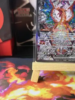 Charizard Ex 223/197 Secret Rare Full Art Card - Pokemon TCG Obsidian Flames- NM - Image 5