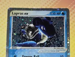 Lapras ex 99/109 EX Ruby & Sapphire Holo Rare Pokemon Card 2003 - Image 4