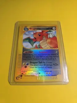 Dragonite Reverse Holo 43/165 - 2002 Expedition - Pokemon Card LP+ - Image 2