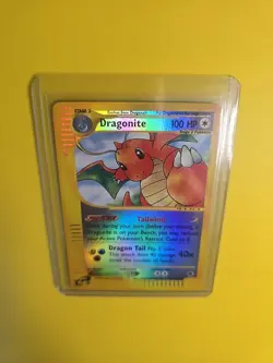 Dragonite Reverse Holo 43/165 - 2002 Expedition - Pokemon Card LP+ - Image 3