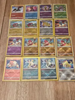 Lot of 16 Pokemon TCG Cards Radiant Holos, Charizard, Various Sets - Image 1