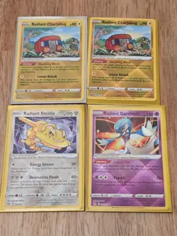 Lot of 16 Pokemon TCG Cards Radiant Holos, Charizard, Various Sets - Image 3