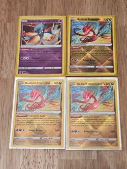 Lot of 16 Pokemon TCG Cards Radiant Holos, Charizard, Various Sets - Image 4