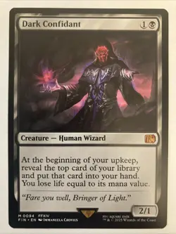 Dark Confidant (REGULAR) - MTG Final Fantasy FIN 0094 M - Image 1