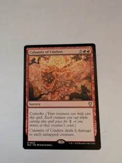 NM Calamity of Cinders, MTG, Bloomburrow Commander, Magic the Gathering, 23 - Image 1