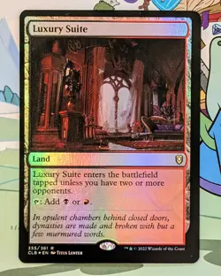 Luxury Suite - Commander Legends: Battle for Baldur's Gate #355 Foil Rare - Mint - Image 1