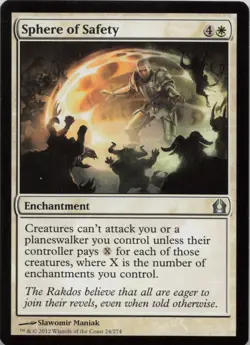 Sphere of Safety U Return to Ravnica 24 - LP - Image 1