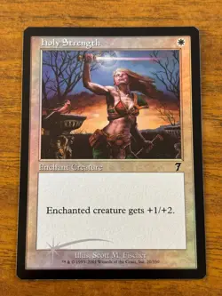 Holy Strength - MTG - FOIL - 20/350 - Image 1