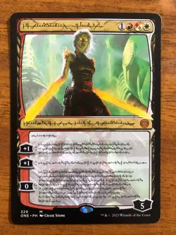 Nahiri, the Unforgiving - Phyrexian Text - MTG - 329 - Image 1