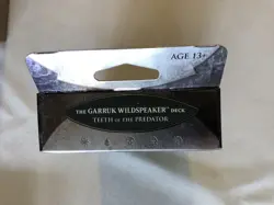 MTG DUELS OF THE PLANESWALKERS TEETH OF THE PREDATOR THE GARRUK WILDSPEAKER DECK - Image 3