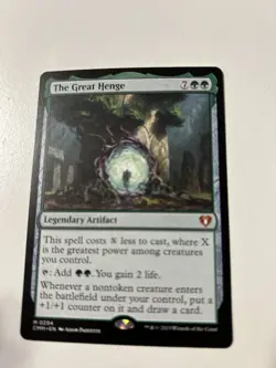 The Great Henge Commander Masters (cmm) M 0294 Mint Condition - Image 3