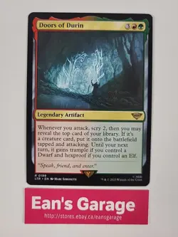 MTG LOTR Doors of Durin LTR 0199 Rare - Mint - Image 1