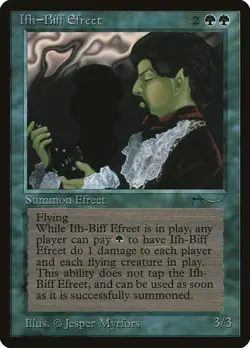 Ifh-Biff Efreet Arabian Nights LP MTG - Image 1