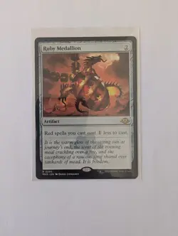 MtG Ruby Medallion Modern Horizons 3 MH3 R 0295 Magic Gathering - Image 1
