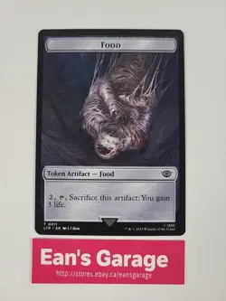 MTG LOTR Food LTR Token 011 Tales of Middle-Earth - Mint - Image 1