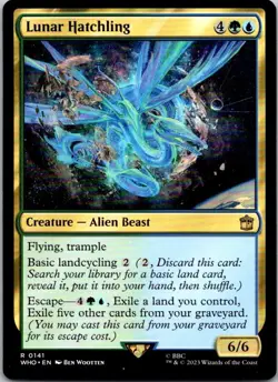 Magic the Gathering Lunar Hatchling Doctor Who Commander MTG Free Shipping! - Image 1