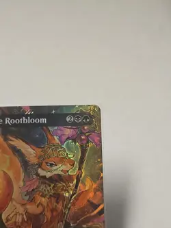 Hazel of the Rootbloom (Borderless) (Raised Foil) Commander: Bloomburrow Foil - Image 3
