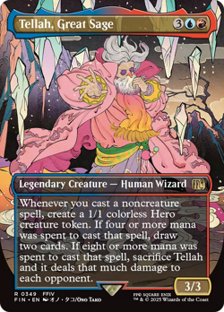 Tellah, Great Sage (Borderless) [FINAL FANTASY] Foil Near Mint - Image 1