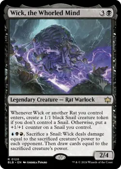 Wick, the Whorled Mind (Promo Pack) [Bloomburrow Promos] Near Mint - Image 1
