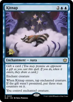 Kitnap [Bloomburrow Prerelease Promos] Foil Near Mint - Image 1