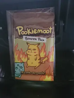 Pookiemoot Booster Pack - Sealed - Derpy/Fan Art Pokemon - Image 1