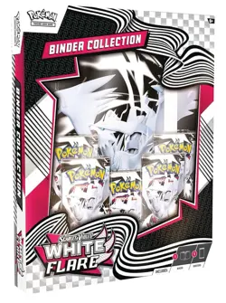 Pokemon TCG: Scarlet & Violet-White Flare Binder Collection - 5 Booster Packs 🔥 - Image 1