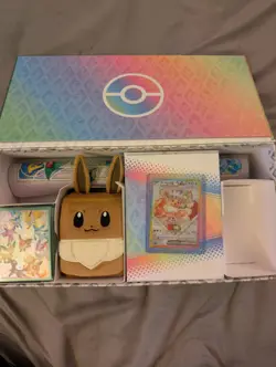 Pokemon Prismatic evolutions Super Premium Collection (NO PACKS) Promo Included! - Image 1