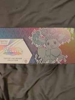Pokemon Prismatic evolutions Super Premium Collection (NO PACKS) Promo Included! - Image 2