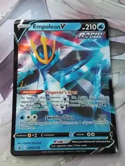 Empoleon V SWSH108 Black Star Promo near Mint Pokemon Card - Image 1