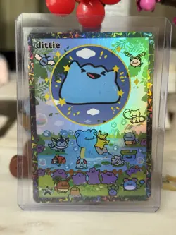 Pokiebubies Holo Rare 1st Edition Dittie Pokemon Card NM - Image 1