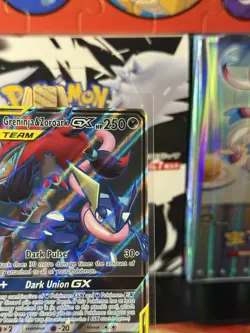 Pokemon Greninja & Zoroark GX Ultra Rare Full Art Unbroken Bonds 200/214 NM - Image 3