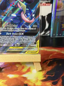 Pokemon Greninja & Zoroark GX Ultra Rare Full Art Unbroken Bonds 200/214 NM - Image 4